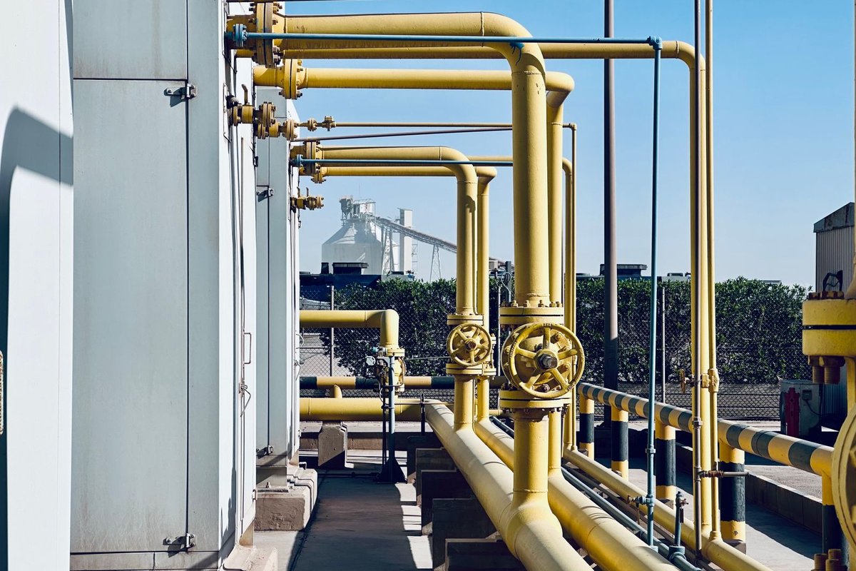 Промышленные трубопроводы для переработки газа и нефтепродуктов